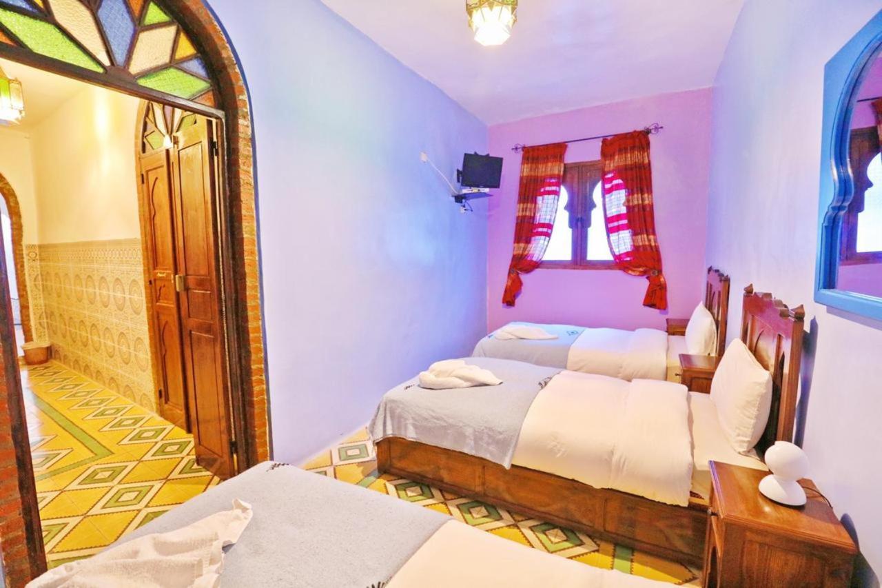 Aymane Rooftop Budget Panoramic Hotel Chefchaouen Exterior photo