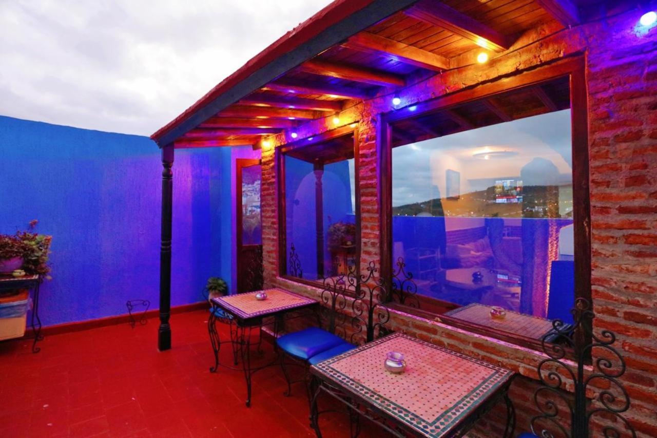 Aymane Rooftop Budget Panoramic Hotel Chefchaouen Exterior photo