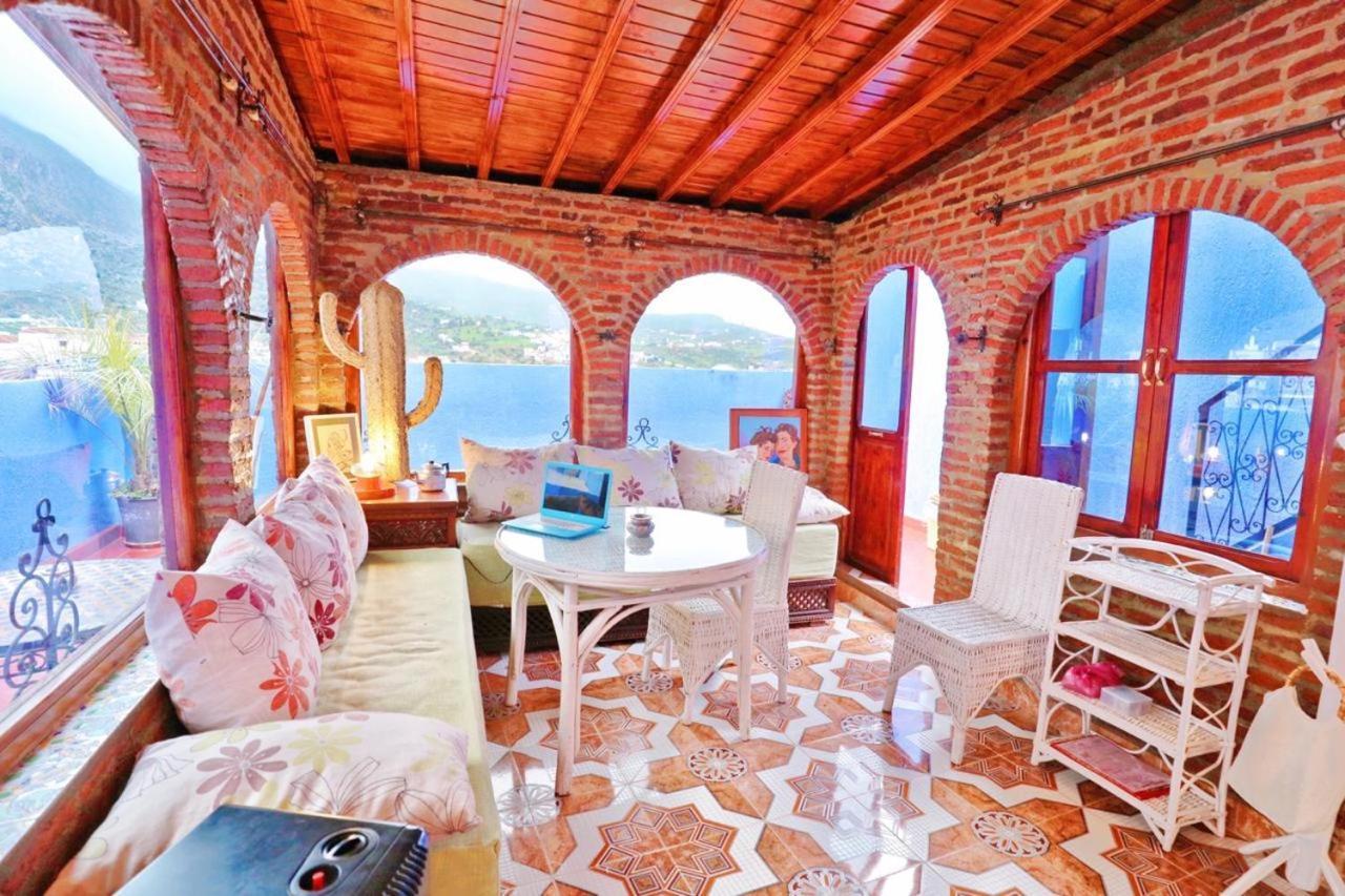 Aymane Rooftop Budget Panoramic Hotel Chefchaouen Exterior photo